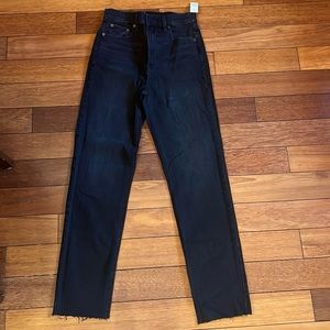 High Rise Straight Leg Jeans
